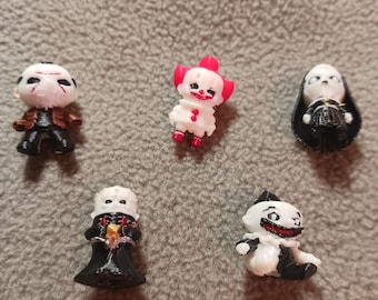 Horror Killer Themed Bead. Set of 2