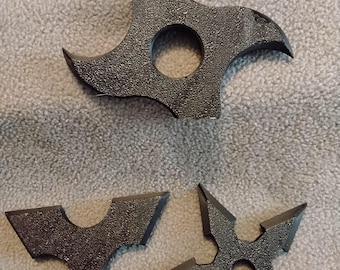 3D Printed Embedded Throwing Star Magnet