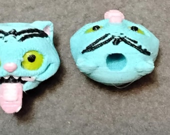 Derpy Tiger themed Bead. Set of 2