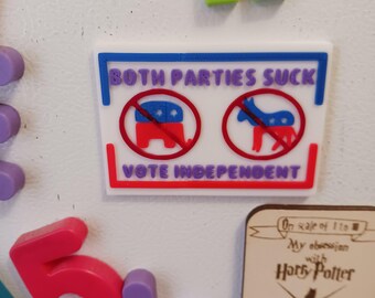 Vote Independent Political Magnet