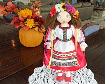Ukrainian Doll, Interior doll, Textile doll, Collectible doll, Handmade Traditional Ukraine, Ukrainian souvenir, Ethnic, Ukrainian Folk