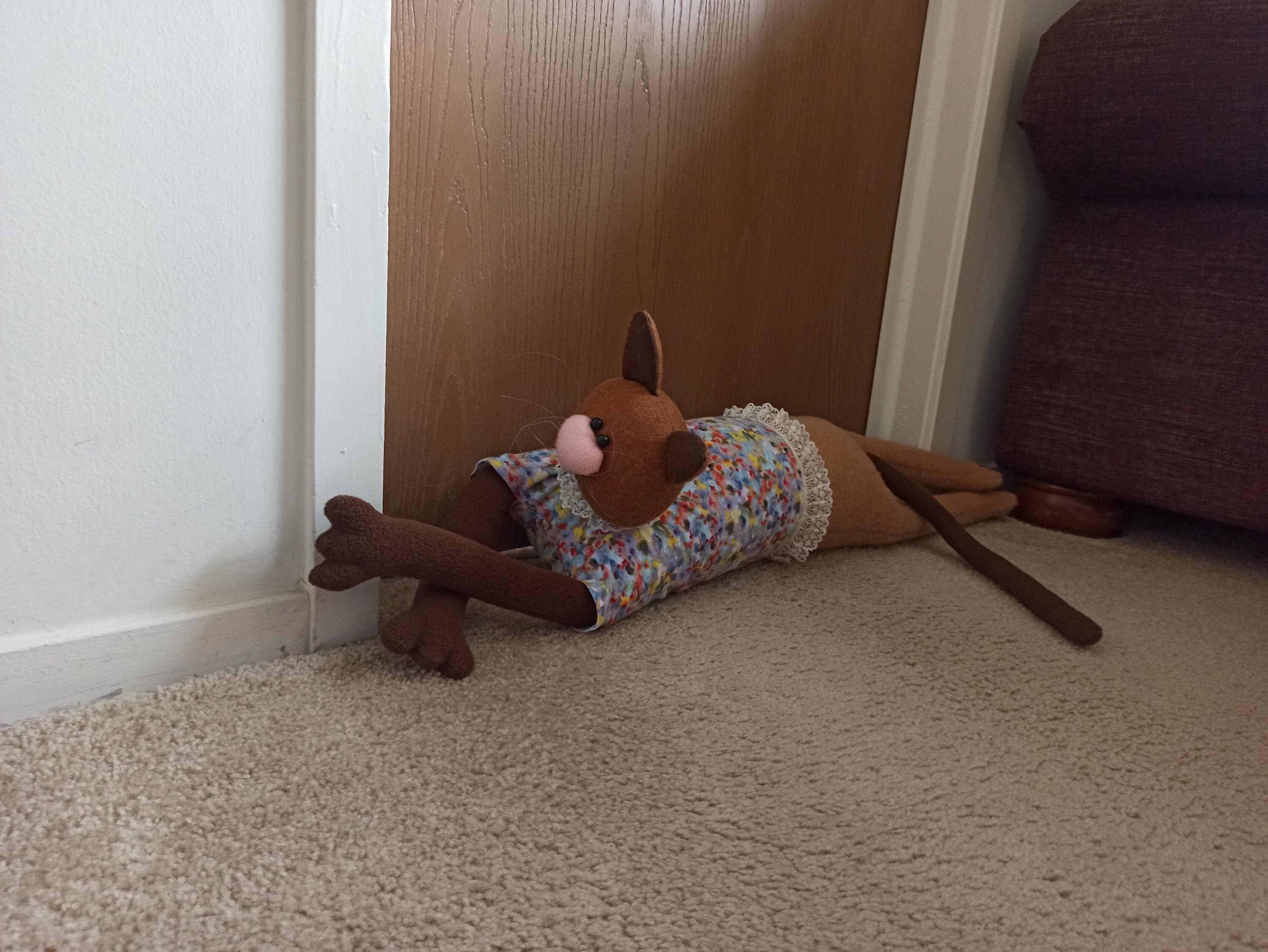 Cat Draught Excluder Door Draft Stopper Pillow Draft Etsy