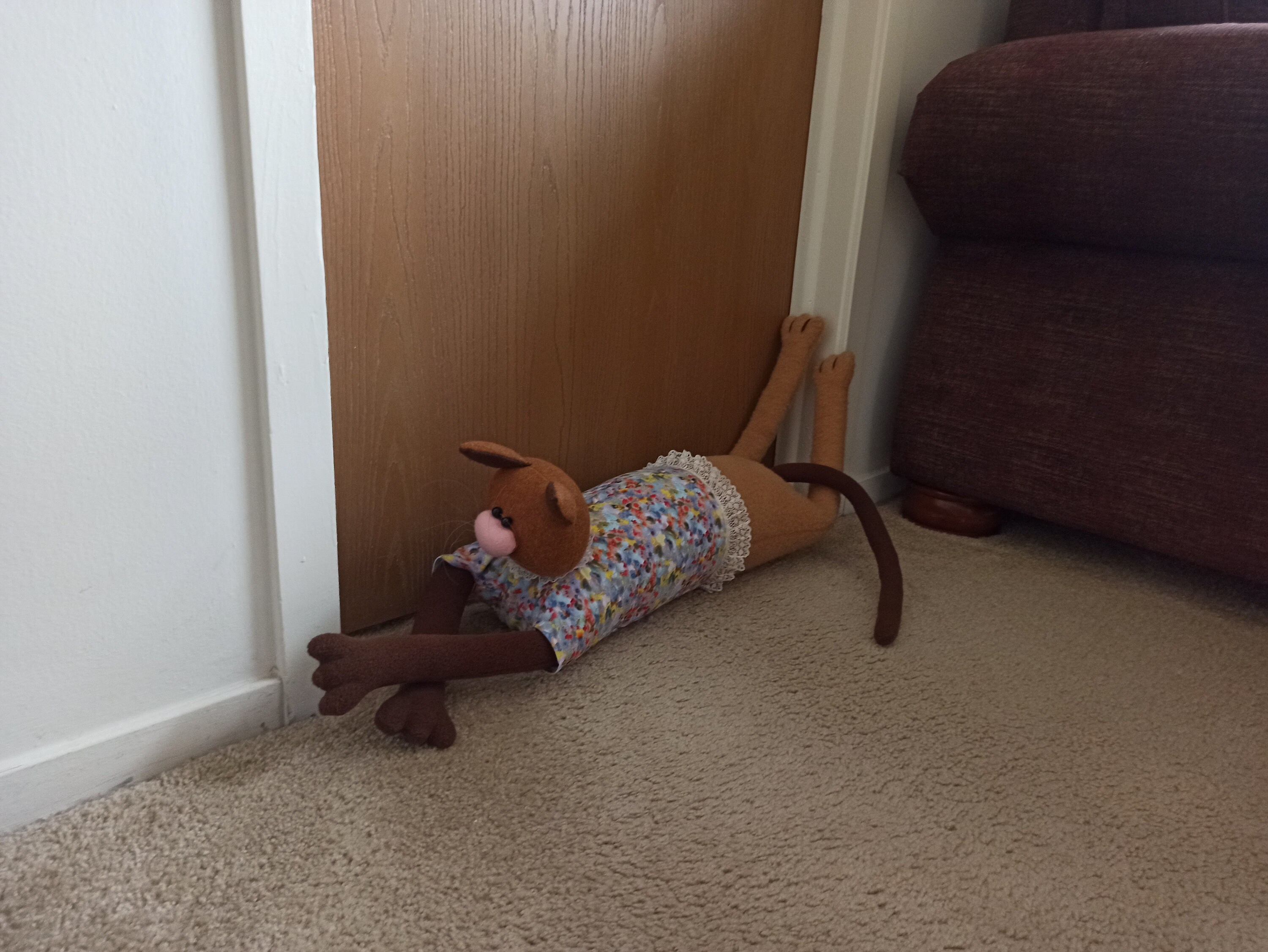 Cat Draught Excluder Door Draft Stopper Pillow Draft Etsy