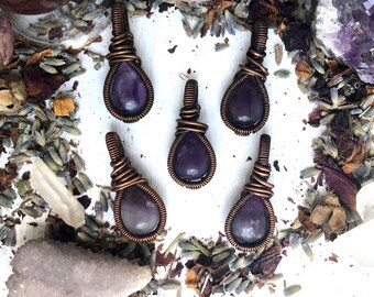 Amethyst Pendants