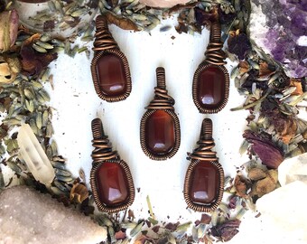 Carnelian Pendants