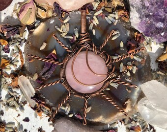 Sun Moon (& Stars) Pendant