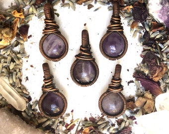 Amethyst Pendants