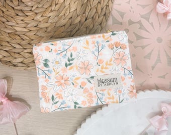 Summer Garden Zipper Pouch