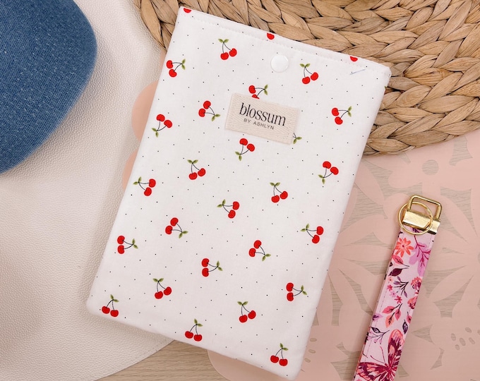 Cherry Polka Dot Kindle Sleeve