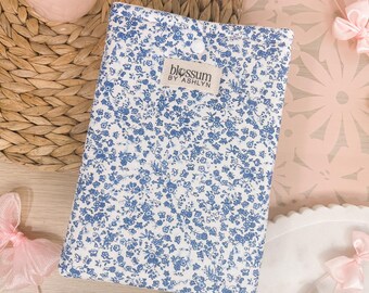 Blue Floral Kindle Sleeve