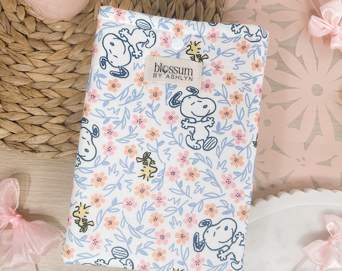 Snoopy in Spring Puffy Kindle Sleeve