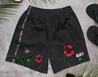 AXO: Onyx Marigold Shorts