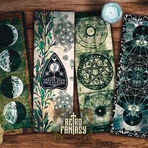 Witchy Printable Bookmarks • Book of shadows • Magic • Wicca • Journal Bookmark • Grimoire • Book of spells