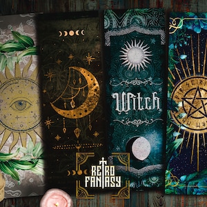 Witchy Printable Bookmarks • Book of shadows • Magic • Wicca • Journal Bookmark • Grimoire • Book of spells