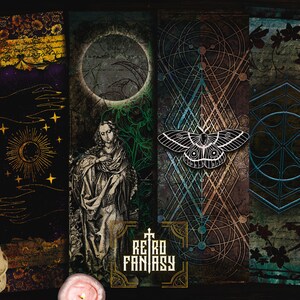 Witchy Printable Bookmarks • Book of shadows • Magic • Wicca • Journal Bookmark • Grimoire • Book of spells