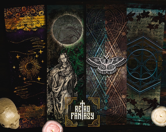 Witchy Printable Bookmarks • Book of shadows • Magic • Wicca • Journal Bookmark • Grimoire • Book of spells
