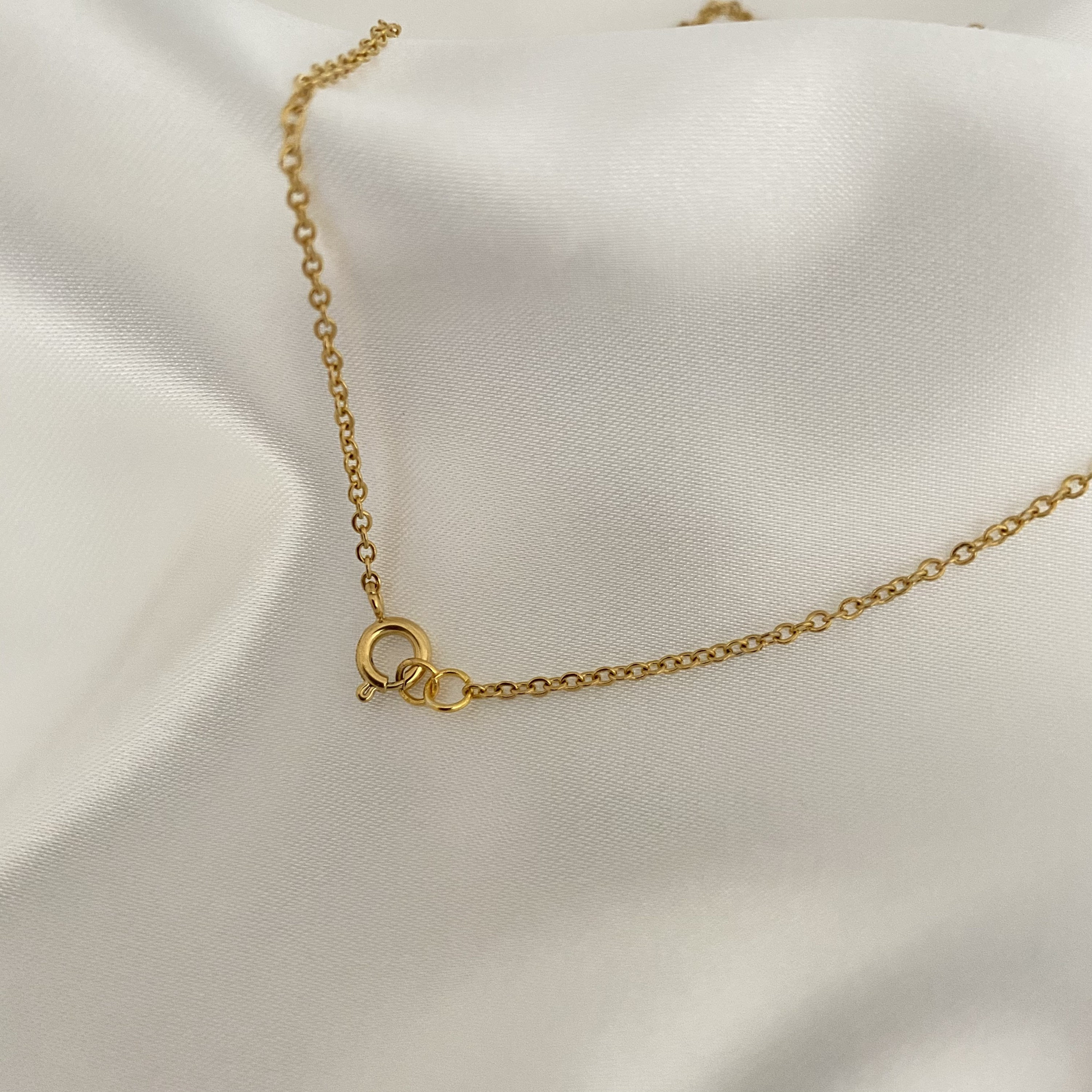 Gold chain necklace non tarnish gold plated chain necklace Etsy