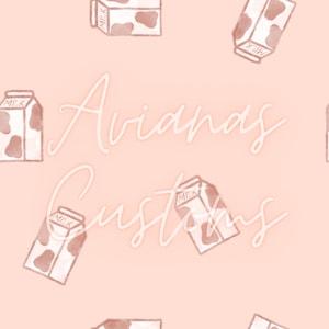 Pink Milk Carton Seamless File