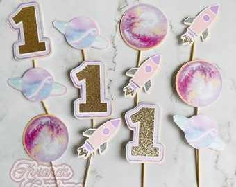 First Trip Around The Sun Birthday Cupcake Toppers , First Trip Around The Sun Birthday , First Trip Around The Sun Cupcake Toppers , Topper