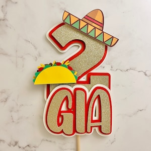 Taco Birthday Cake Topper , Taco Twosday , Taco Birthday , Taco Party