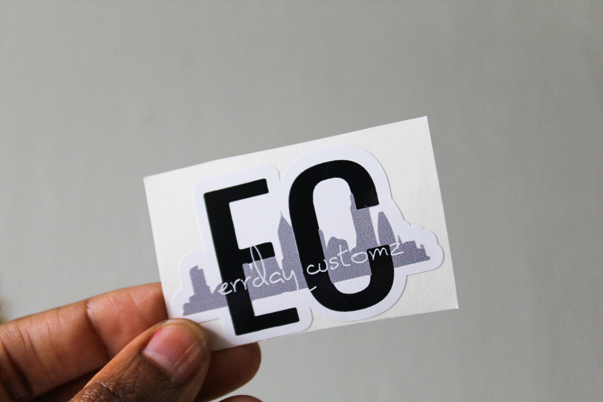 Custom Logo Vinyl Stickers | 100 Custom Printed Stickers for Small ...