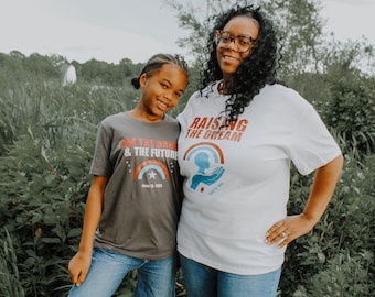 Juneteenth Family Matching Shirts | Raising the Dream + I Am the Dream and Future Set | Black History Shirts
