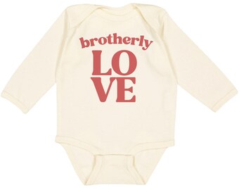 Brotherly Love Baby Bodysuit - Philly Pride Infant Outfit