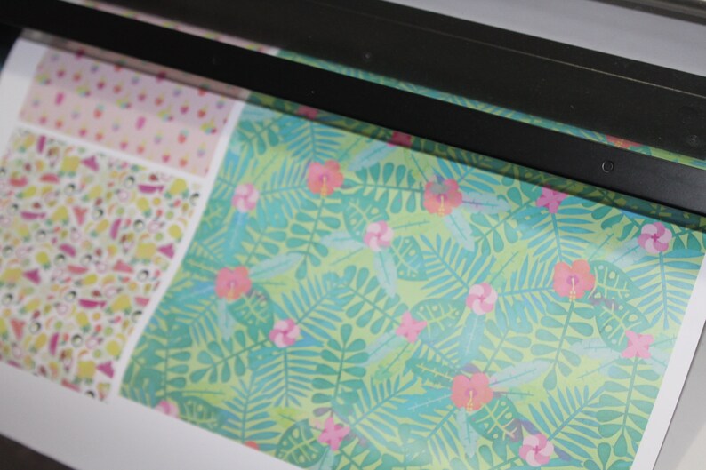 Craft Printed Vinyl Sheet Custom Heat Transfer Vinyl 6x6 and 12x12