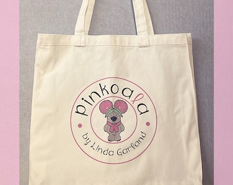 Pinkoala Cotton Tote Bag