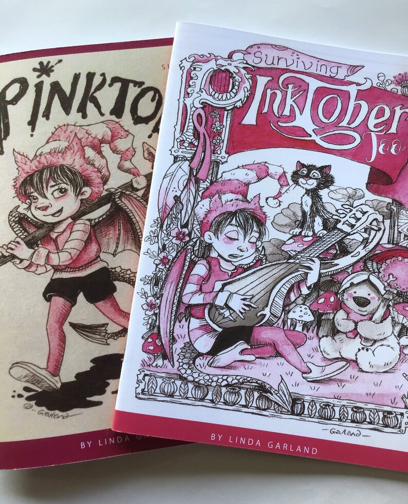 Pinkoala Book Lovers Bundle Pack / Book Combo Set / breast cancer survivors handbook/ cancer survivors guide image 1