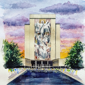Touchdown Jesus at Notre Dame