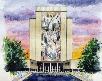 Touchdown Jesus at Notre Dame