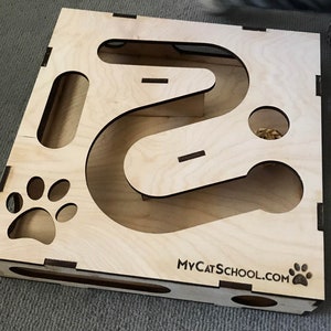 Cat Puzzle Enrichment Toy - Project Kit - Unassembled