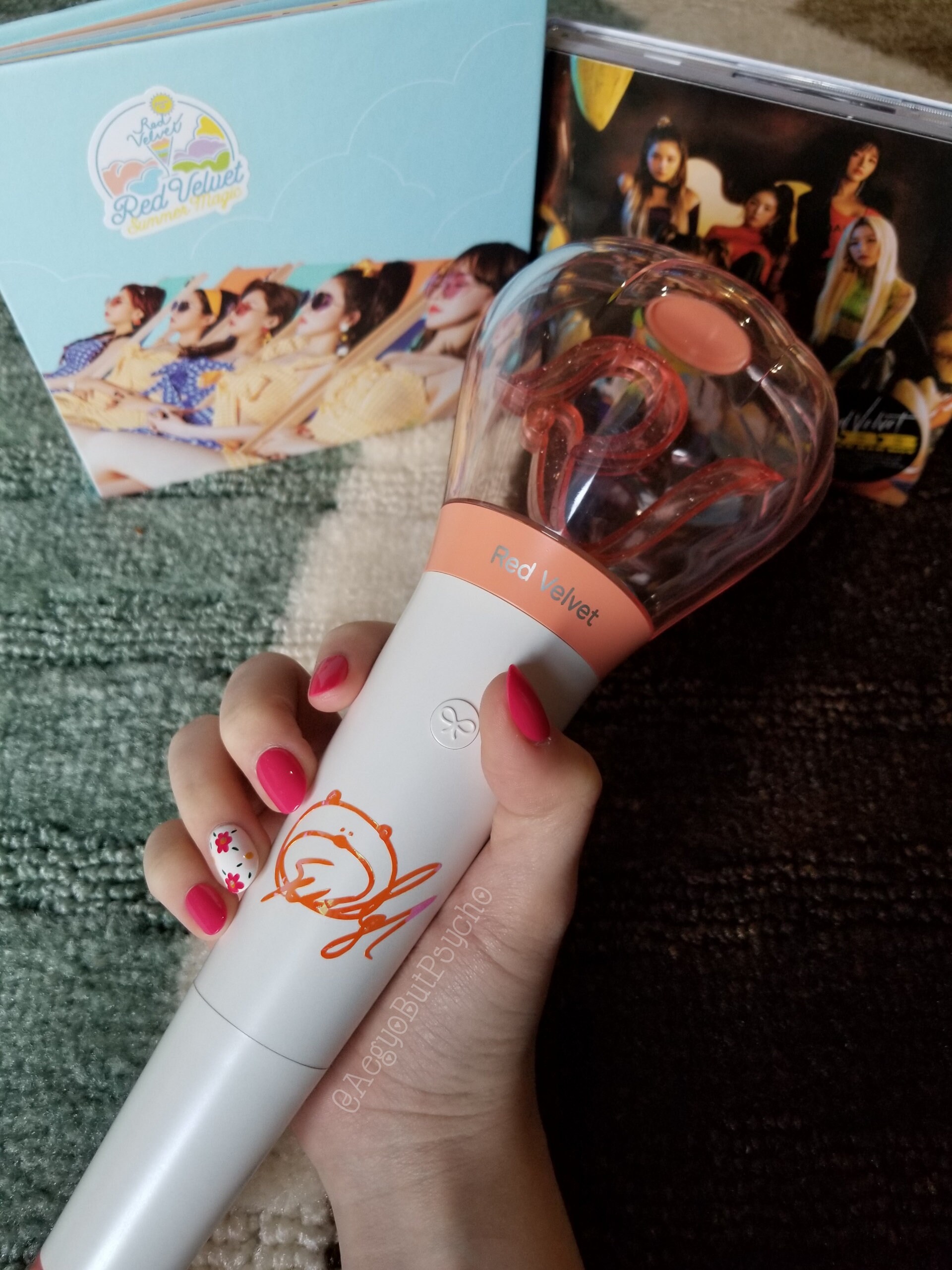 Calcomanía Red Velvet Signature Lightstick | Etsy México