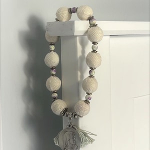 Mary child medal rosary (decennary)