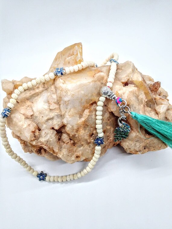 metal mala beads