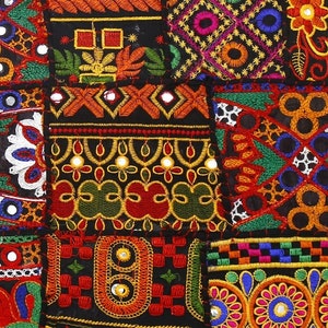 Patchwork gran piso cojín cojín cubierta redonda almohada Boho | Etsy