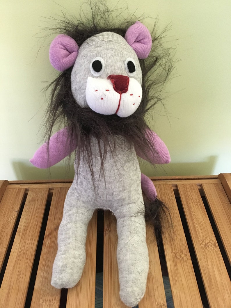 Sock Lion Various Designs Etsy