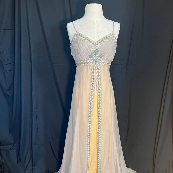 GoT Game of Thrones style silk wedding dress Size 12 by Sue Wong