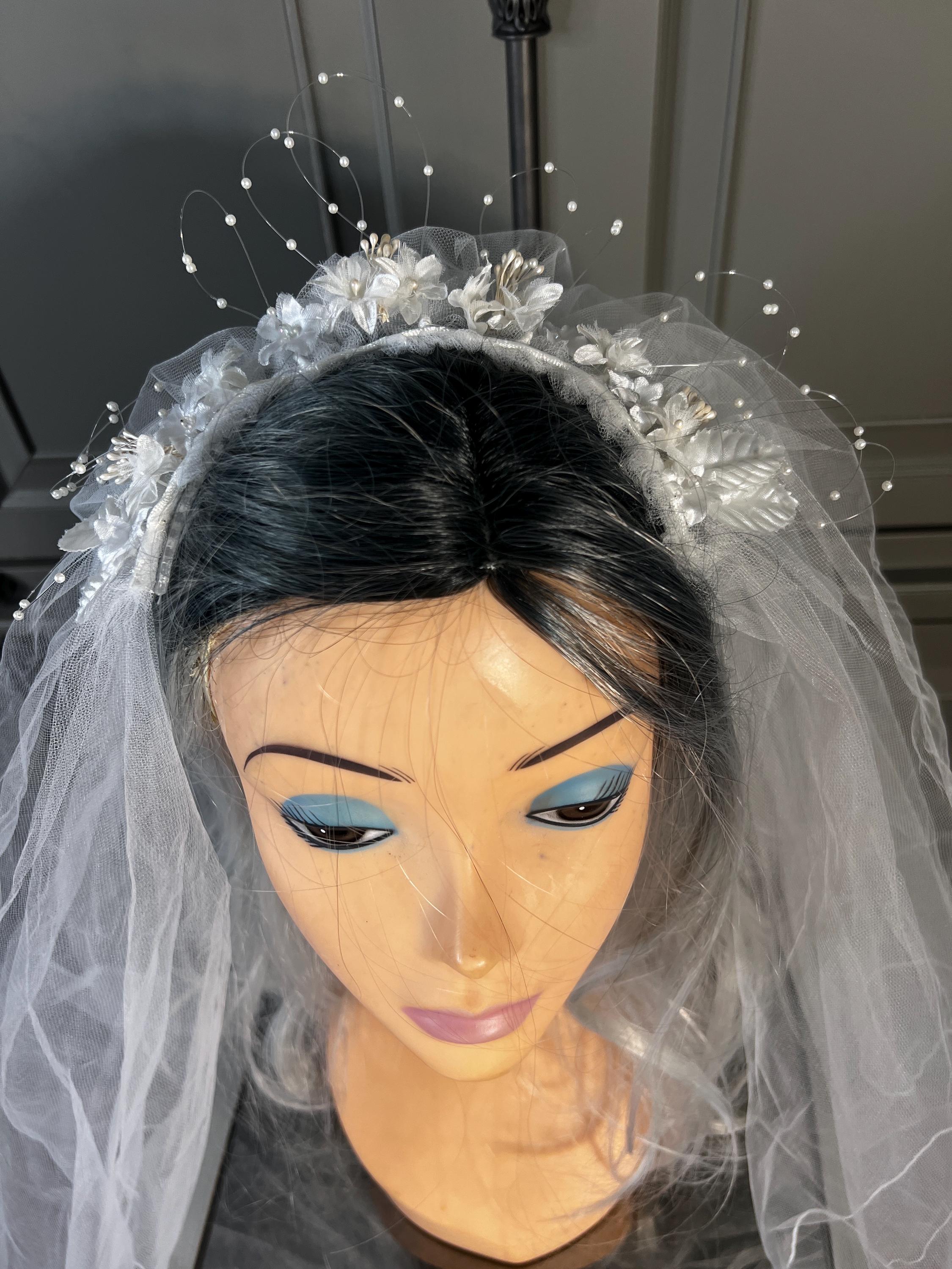 90s Wedding Veil - Etsy