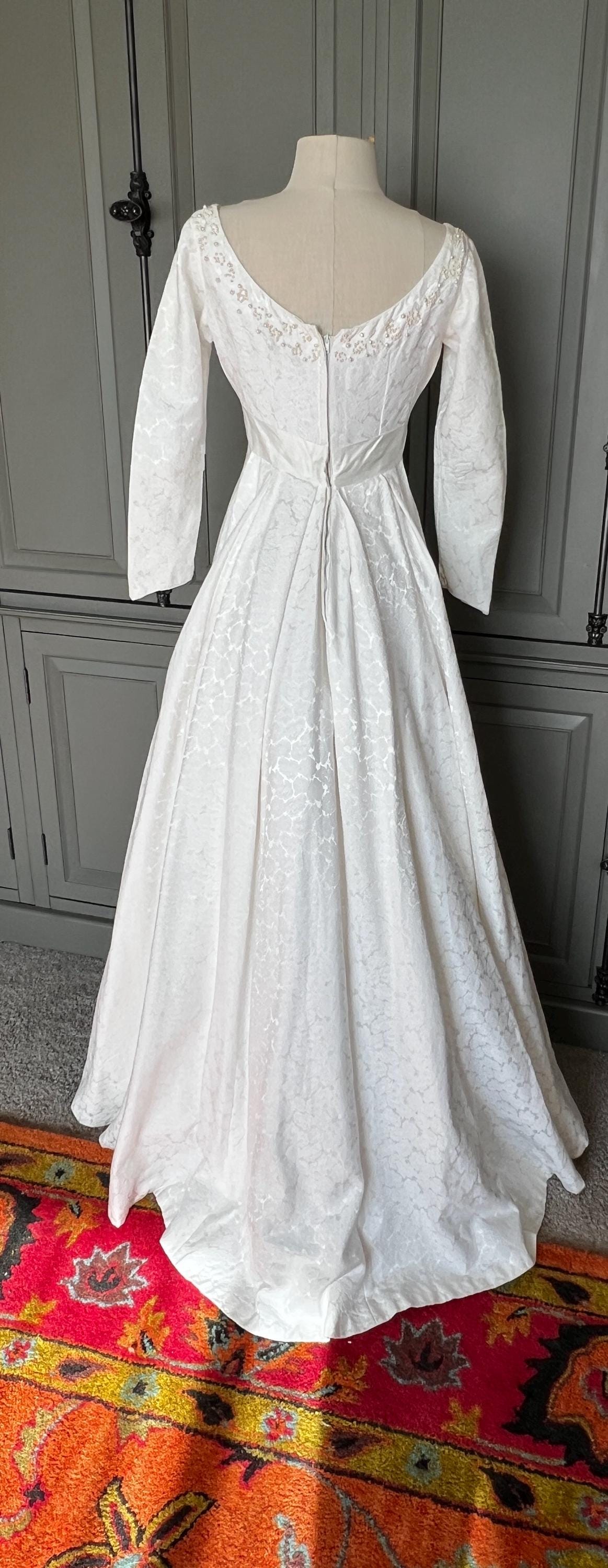 Gorgeous Brocade Emma Domb Wedding Dress Size 4 - Etsy