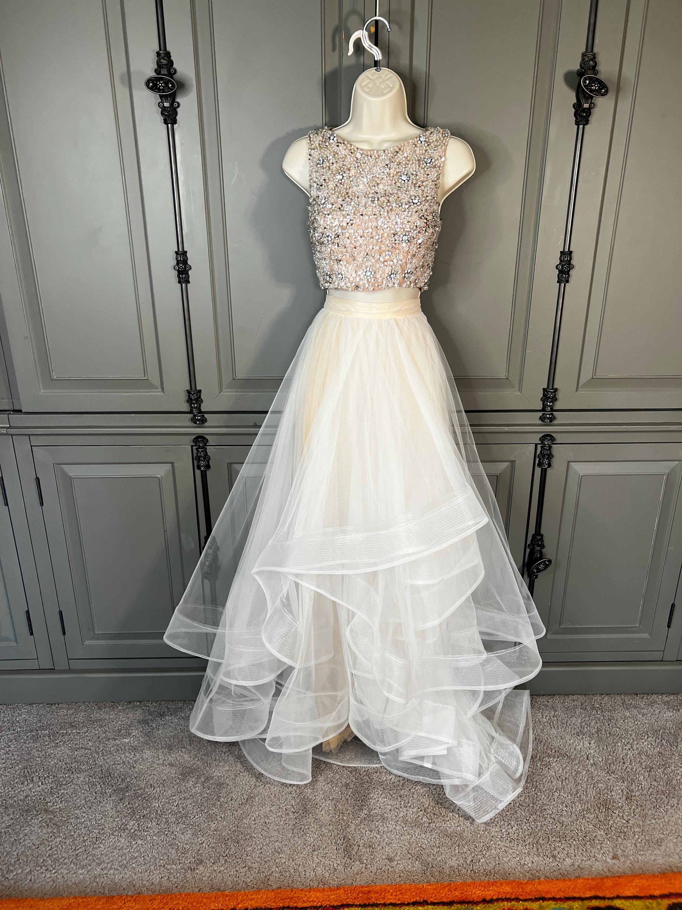 2 Piece Evening Gown - Etsy UK