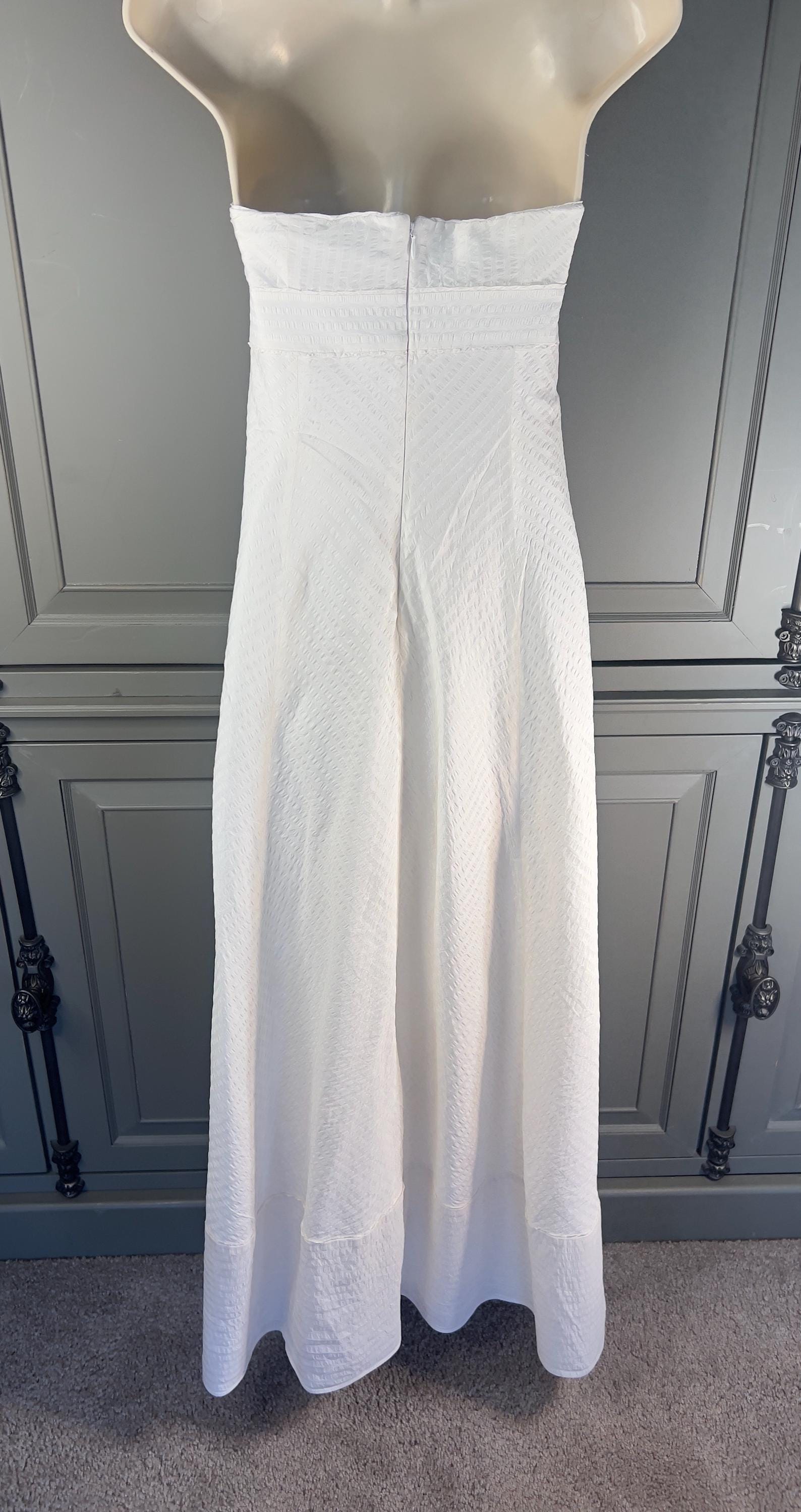 Robe De Soirée Sans Bretelles J.Crew En Soie - Taille 8 Noire, Neuve Avec étiquettes - Coupe Fit & Flare
