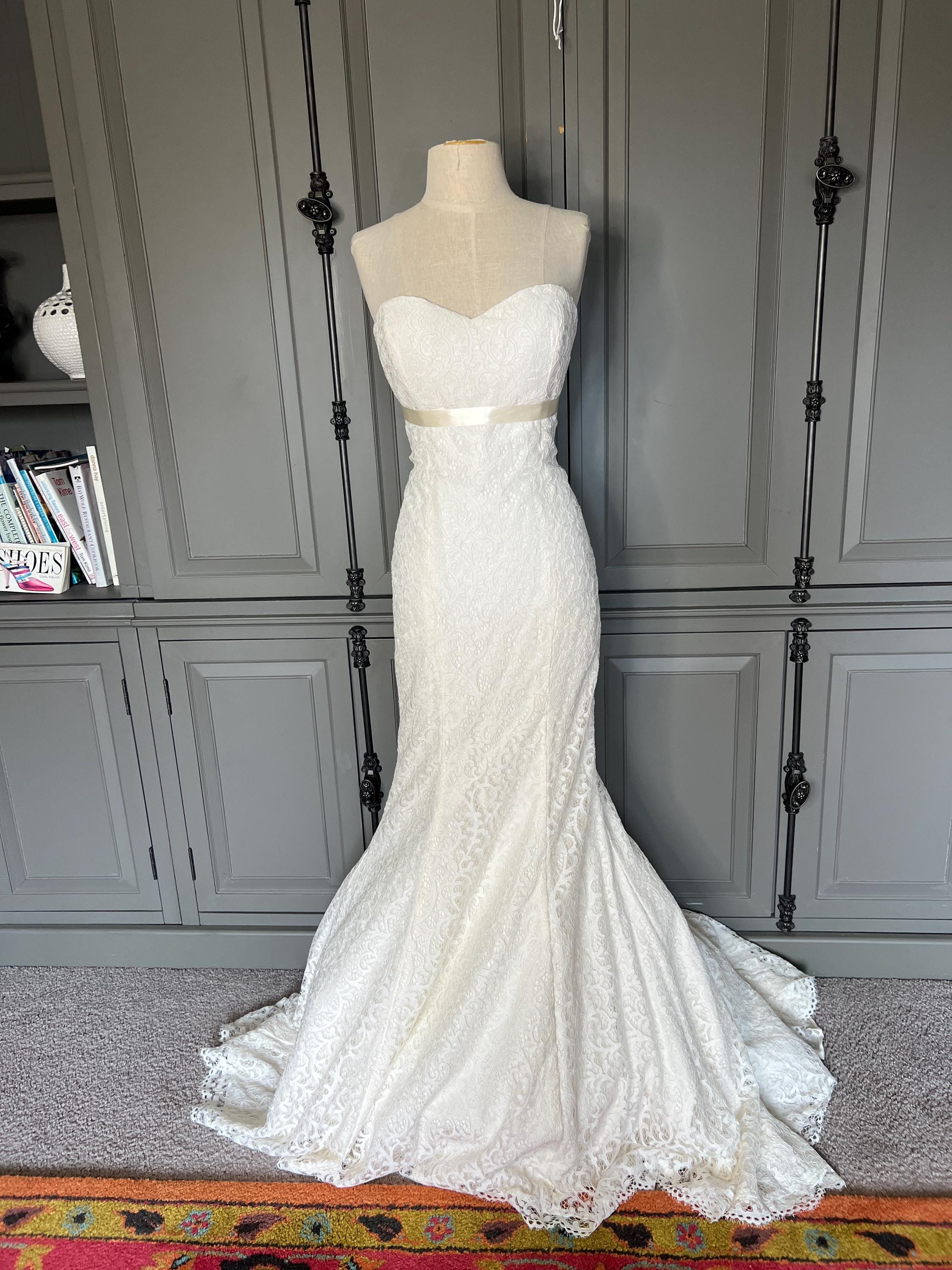 NWT Amazing Lace Nicole Miller Mermaid Dress Size 8/10 - Etsy