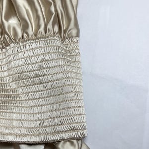 Free People silk off the shoulder gown Size 4 boho image 9