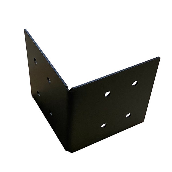 90 Degree Angle Bracket for 6x6 Wood Post, 6x6 Angle Bracket, Wood Post Bracket, Angle Support Bracket, Pergola Bracket | Made in the USA!