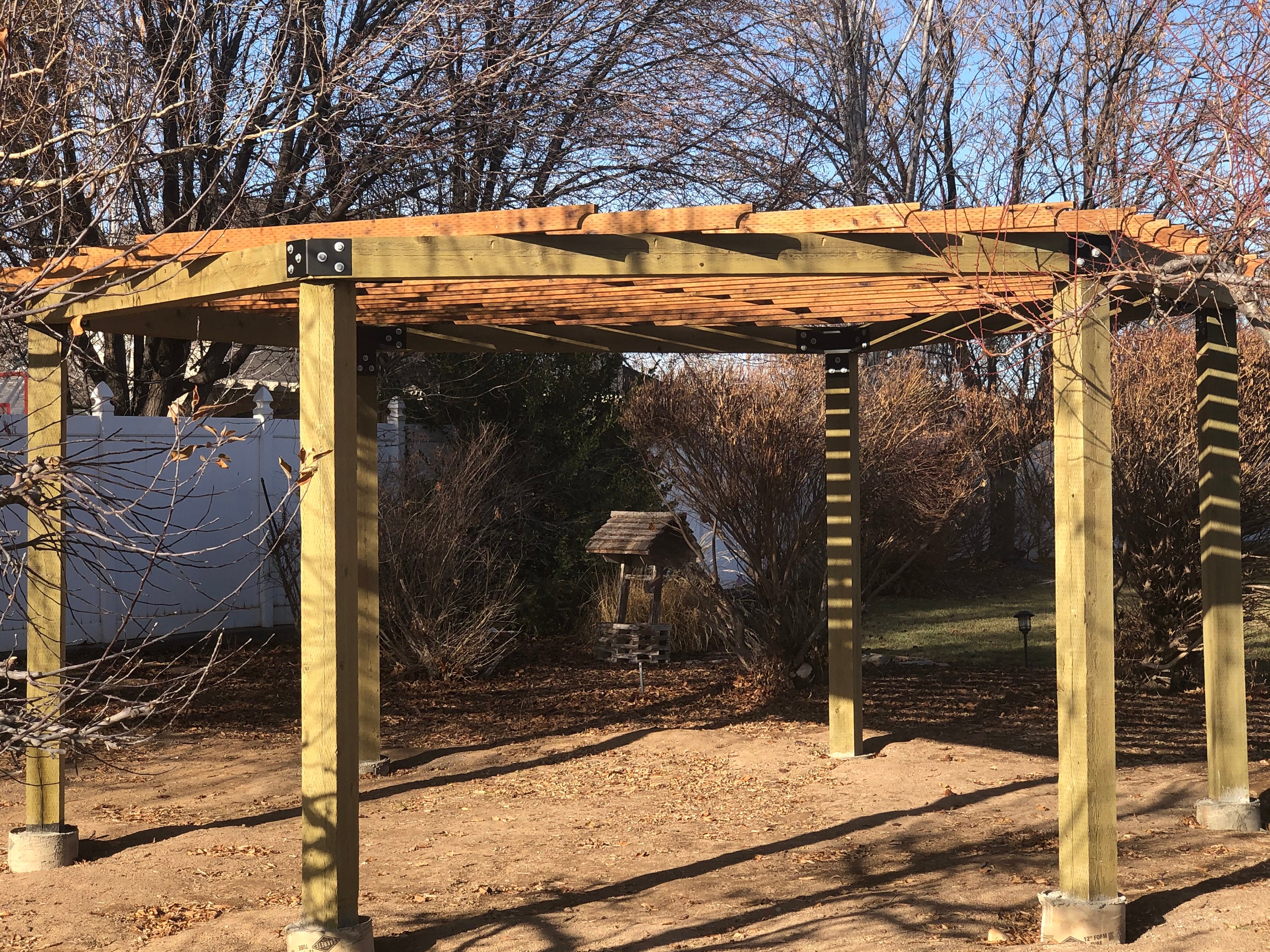 12 Piece Hexagon Pergola Bracket Set for 6 x 6 Posts Heavy Etsy