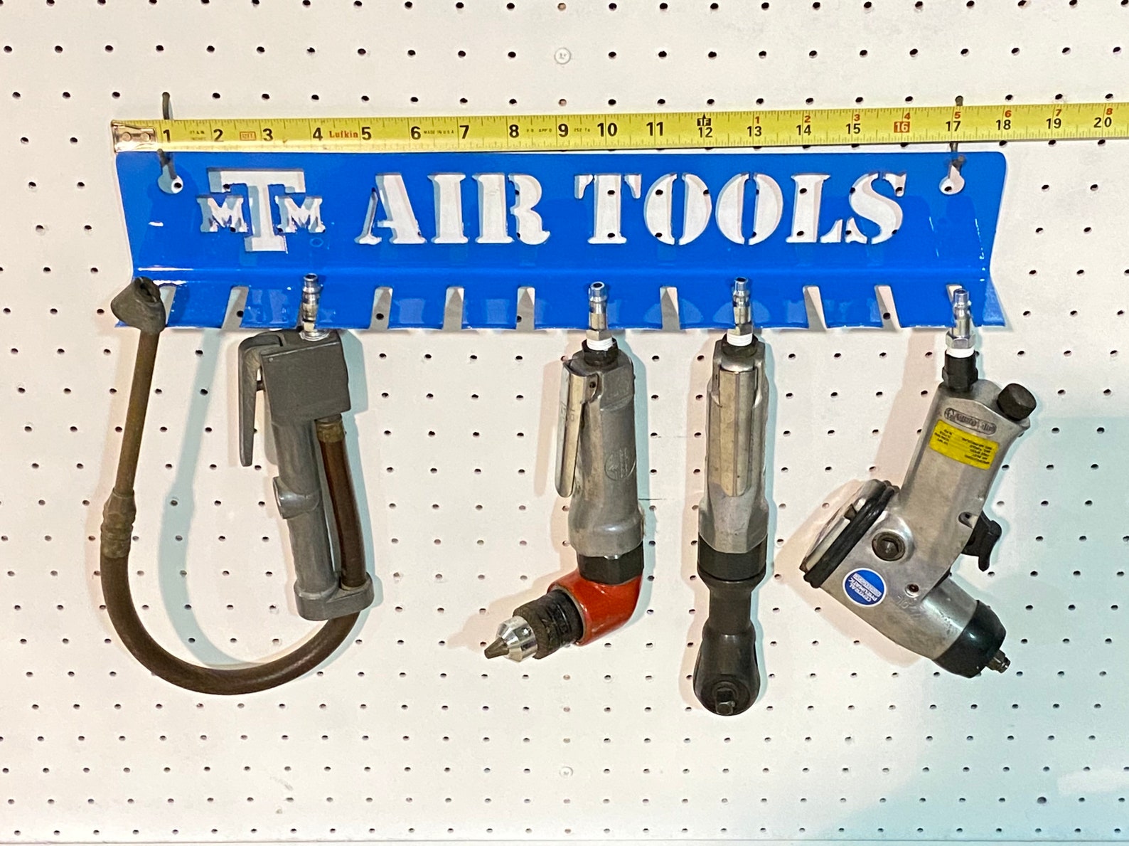 Air Tool Holder Rack Air Tool Organizer Customizable Etsy