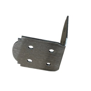 90 Degree Decorative Design Angle Bracket for 8" Wood Post, 8x8 Angle Bracket, Wood Post Bracket, Angle Support Bracket, Pergola Bracket image 8