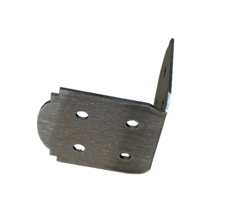 90 Degree Decorative Design Angle Bracket for 8" Wood Post, 8x8 Angle Bracket, Wood Post Bracket, Angle Support Bracket, Pergola Bracket image 8
